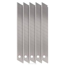 Fiskars R88Z387 ferramenta Lâminas utilitárias destacáveis ​​de 9 mm (pacote com 5)