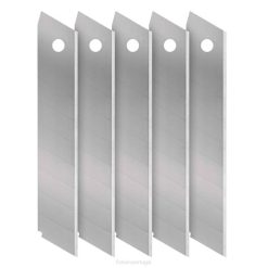 Fiskars R88Z411 ferramenta Lâminas utilitárias destacáveis ​​de 18 mm - faça você mesmo (pacote com 5)