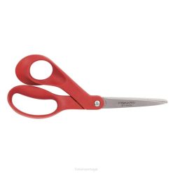 Fiskars R88Z561 ferramenta pequena tesoura original para canhotos com cabo laranja (7")