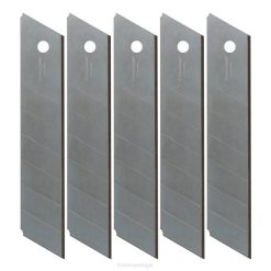 Fiskars R88Z707 ferramenta lâminas utilitárias snap-off pro carbonmax de 25 mm, 5 unidades