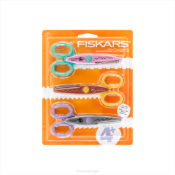 Fiskars R88Z8 ferramenta Afiadoras de papel Kidzors Zoo Animal (pacote com 3)
